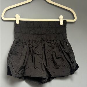 FP Movement by Free People Black High Waist Shorts